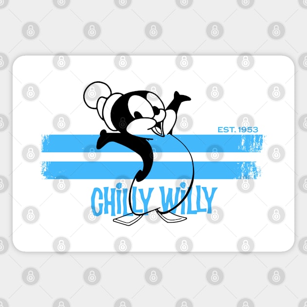 CHILLY WILL STRIPES Magnet by ROBZILLA